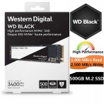 Ổ cứng SSD WD Black 500GB NVMe PCIe M.2 2280 